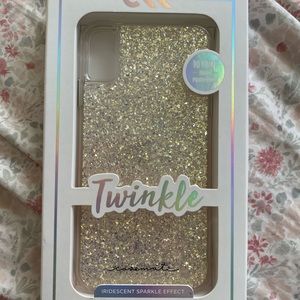 Case mate iPhone XS Max case glittery